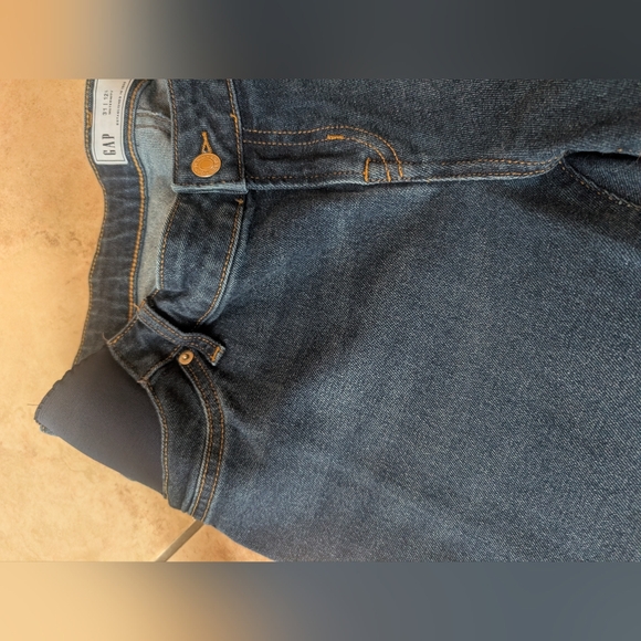 Maternity GAP Women's Indigo Straight Leg Jeans 12 Long - Picture 6 of 6